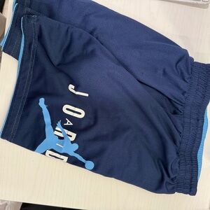 Jordan size, small reversible, navy light, blue shorts, boys preowned